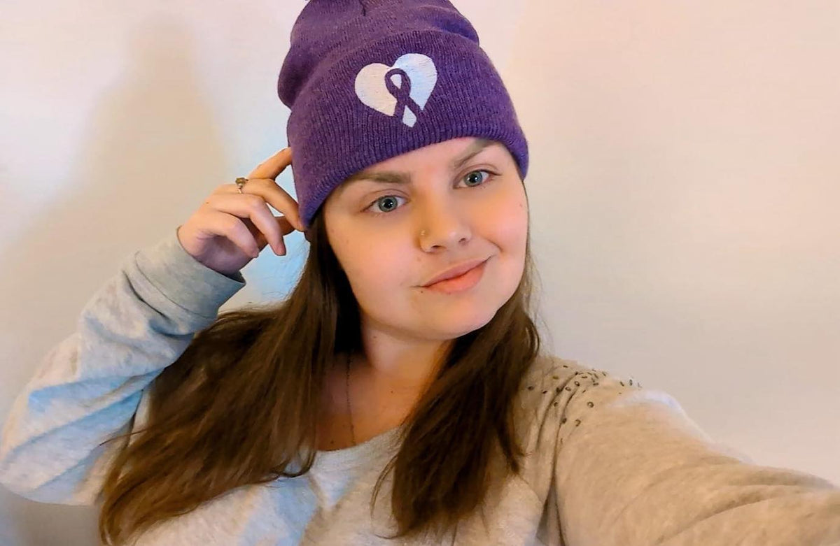 Epilepsy Shop beanie worn by our community