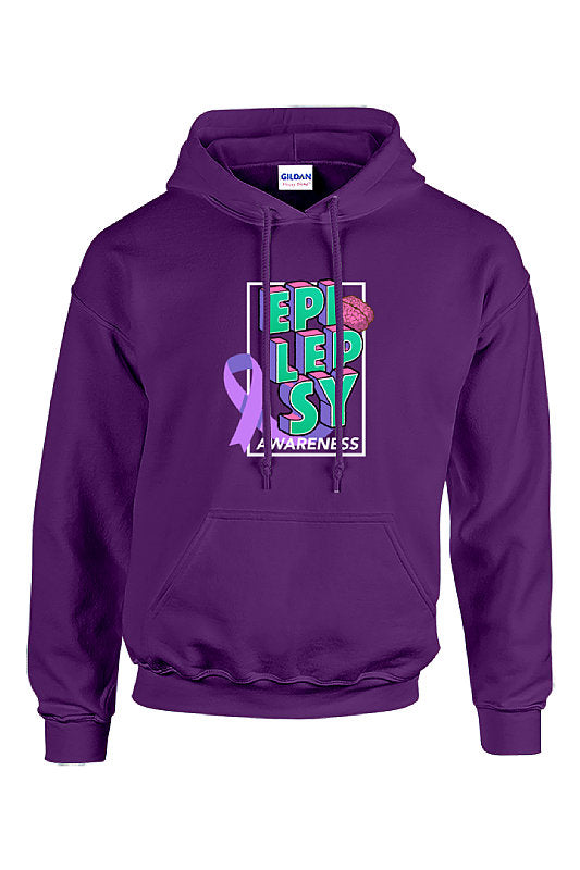 Epilepsy Awareness Hooded Sweatshirt