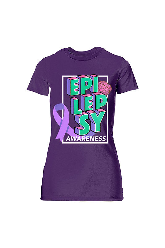 Epilepsy Awareness, Womens Cut