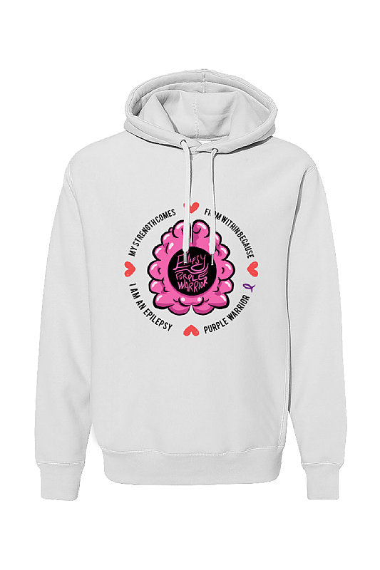 Brain Art Unisex Fleece Hooded Sweatshirt